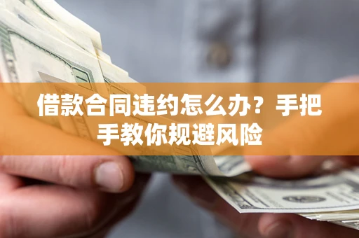武汉借款合同违约怎么办？手把手教你规避风险