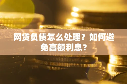 武汉网贷负债怎么处理？如何避免高额利息？