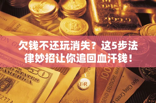 武汉欠钱不还玩消失？这5步法律妙招让你追回血汗钱！
