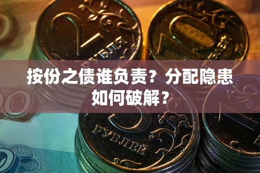武汉按份之债谁负责？分配隐患如何破解？