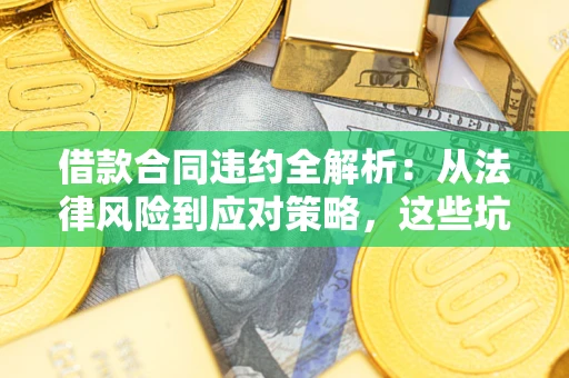 武汉借款合同违约全解析：从法律风险到应对策略，这些坑别再踩！