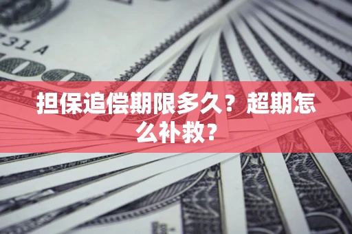 武汉担保追偿期限多久？超期怎么补救？