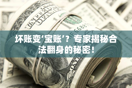 武汉坏账变‘宝账’？专家揭秘合法翻身的秘密！