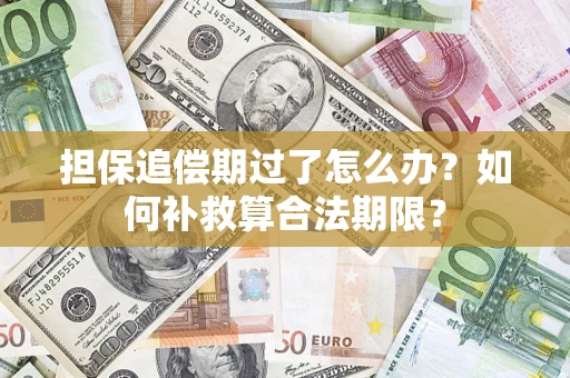 武汉担保追偿期过了怎么办？如何补救算合法期限？