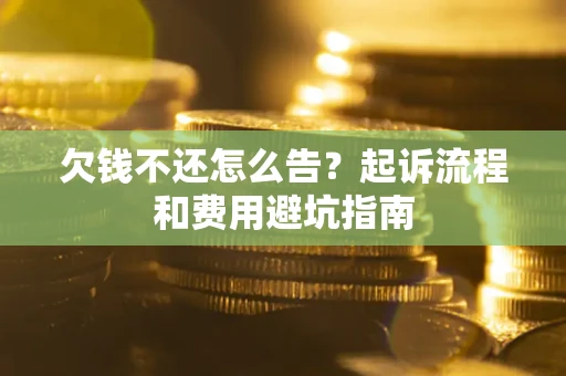 武汉欠钱不还怎么告?起诉流程和费用避坑指南 武汉欠钱不还怎么告?起诉流程和费用避坑指南