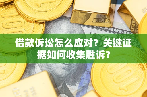 武汉借款诉讼怎么应对？关键证据如何收集胜诉？